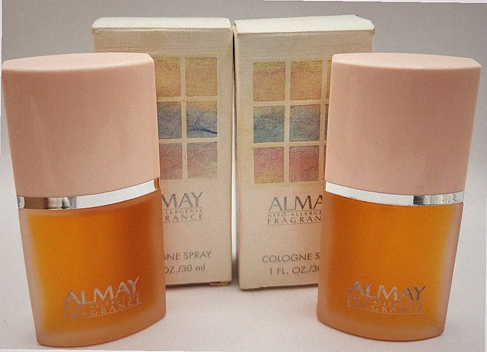 Almay Hypo Allergenic Cologne Fragrance Spray 1 oz x 2 NIB