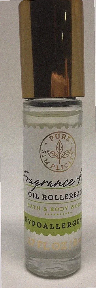 Bath & Body Works Hypoallergenic Perfume Oil Rollerball Fragrance Free
