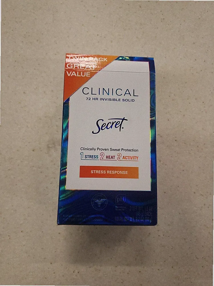 Clinical Strength Invisible Solid Antiperspirant and Deodorant for Women, Str...