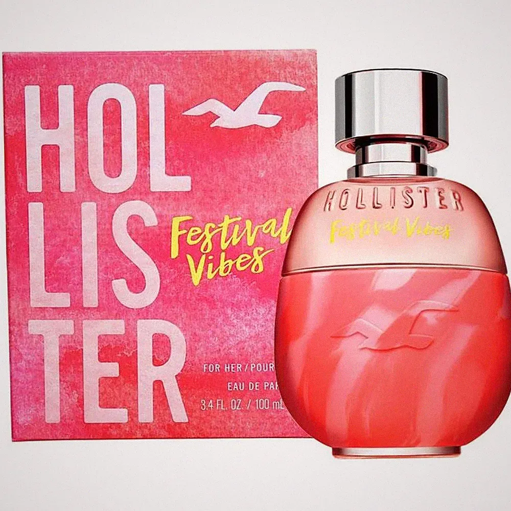 Festival Vibes by Hollister 3.3 / 3.4 oz EDP Perfume For Women New in Box