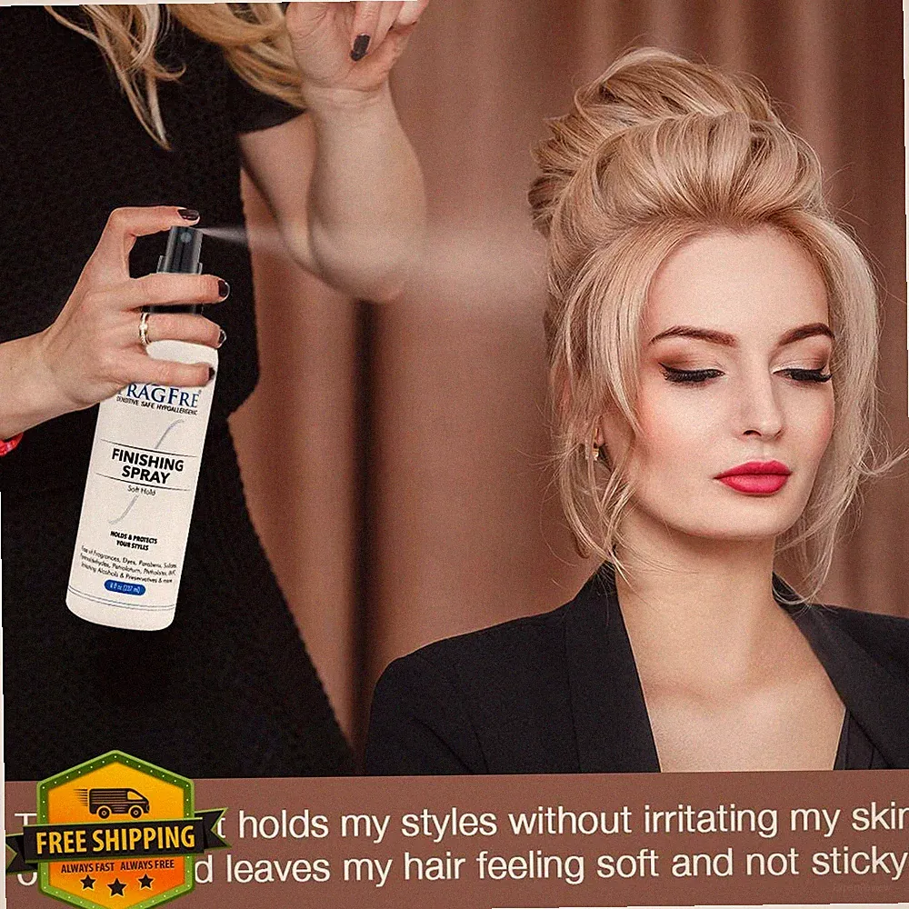 FRAGFRE Hair Finishing Spray 8oz Fragrance Free Hypoallergenic