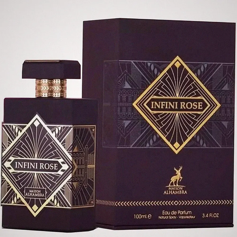 Infini Rose by Maison Alhambra perfume for unisex EDP 3.3 / 3.4 oz New in Box