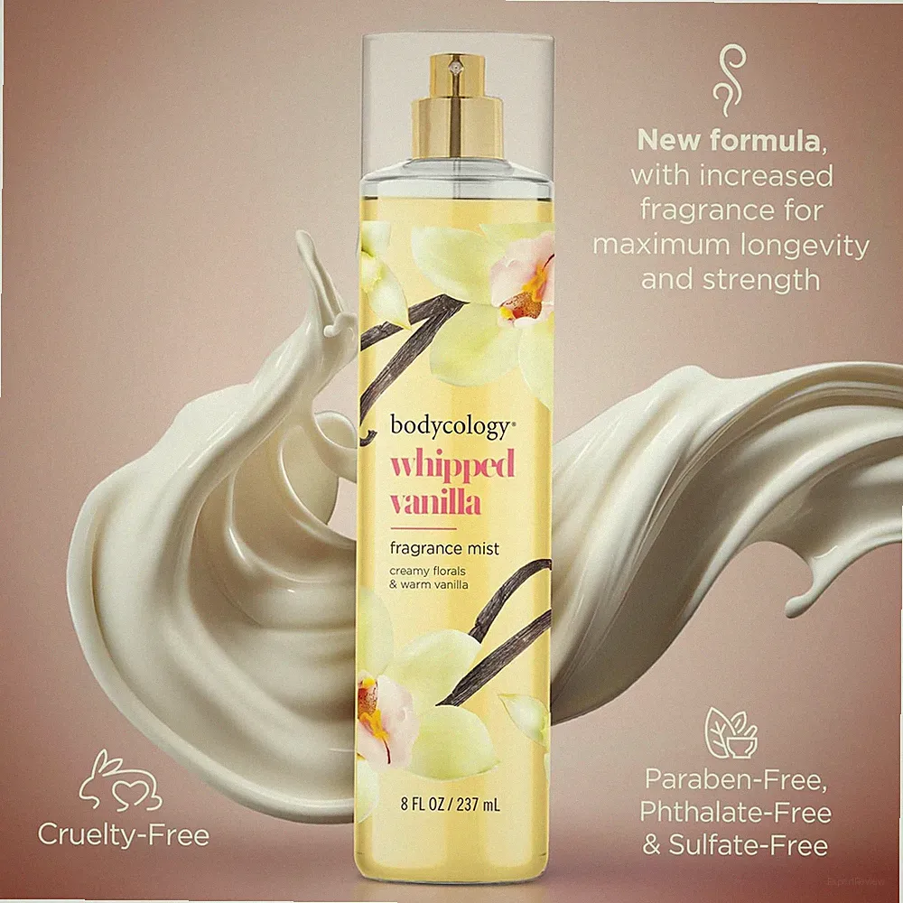 Long-Lasting Fragrance Body Mist, Whipped Vanilla, 8 Fl Oz