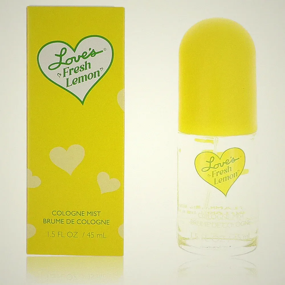 Love's Fresh Lemon Cologne Mist 1.5oz Women's Fragrance Spray Citrus Scent