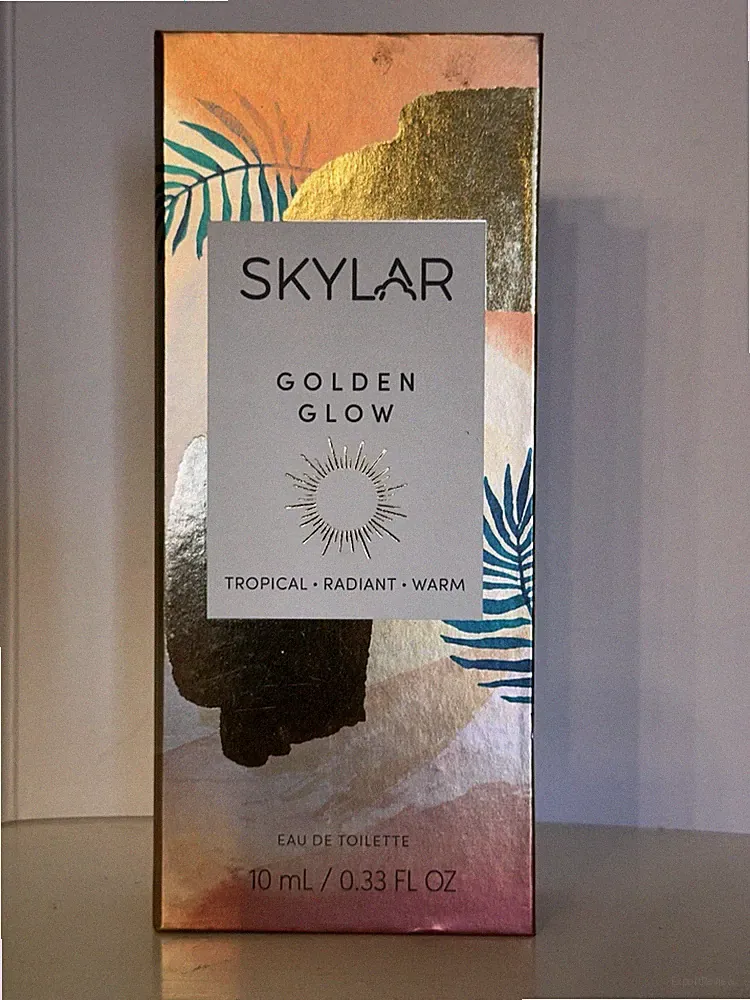 Skylar Perfume Golden Glow Eau De Toilette Rollerball Fragrance 0.33 oz NEW
