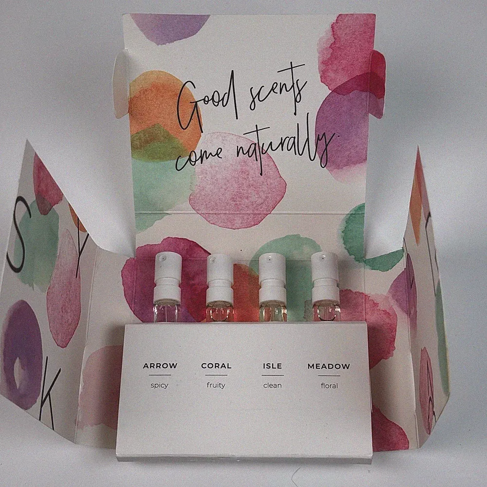 Skylar Perfume Palette Spray Eau De Toilette Sprays 4 Count .06 Fl Oz/2ml Each