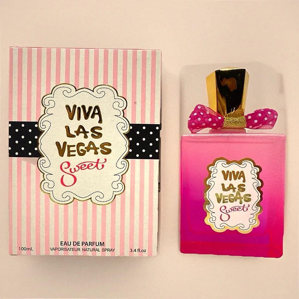 Viva Las Vegas Sweet EDP 3.4oz Spray Perfume Women Vanilla Fruity Long Lasting